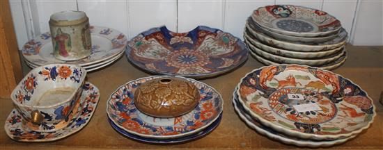 Mixed Oriental ceramics